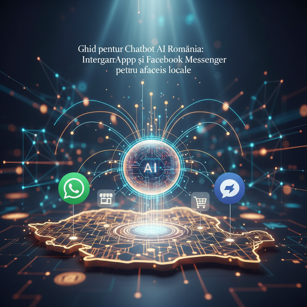 AI Chatbotok Integrálása WhatsApp-pal és Facebook Messengerrel Romániában: Helyi Vállalkozások Útmutatója a Digitális Átalakuláshoz