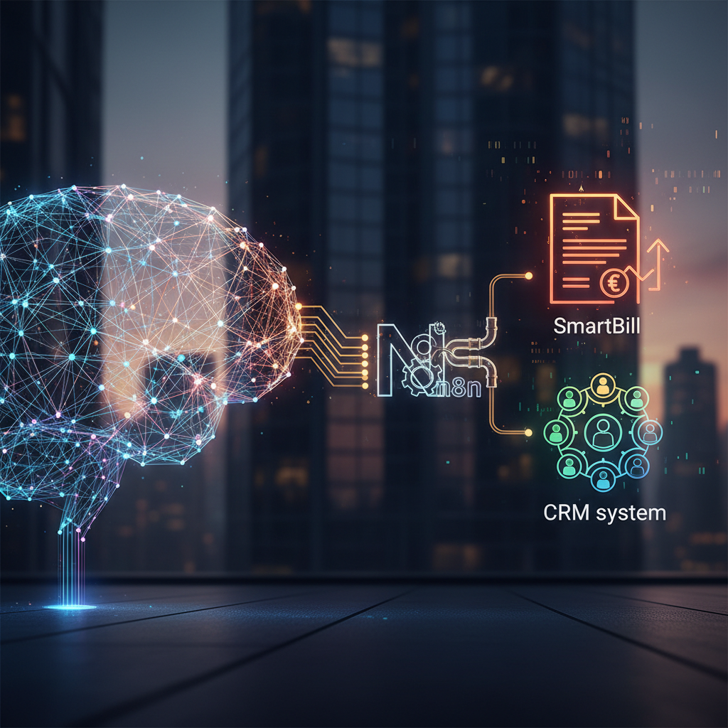 Okosabb üzlet a jövőre: SmartBill integráció CRM-mel n8n és LLM-ek segítségével